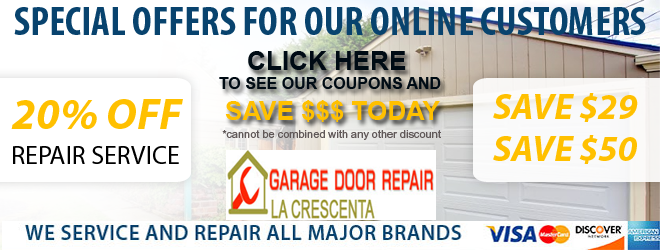 Affordable garage door repair coupons